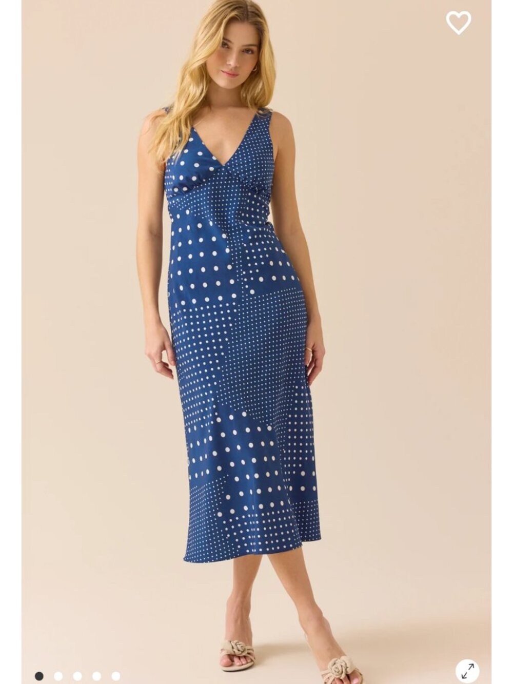 Altar'd State Evalynn Satin Maxi Dress NWT